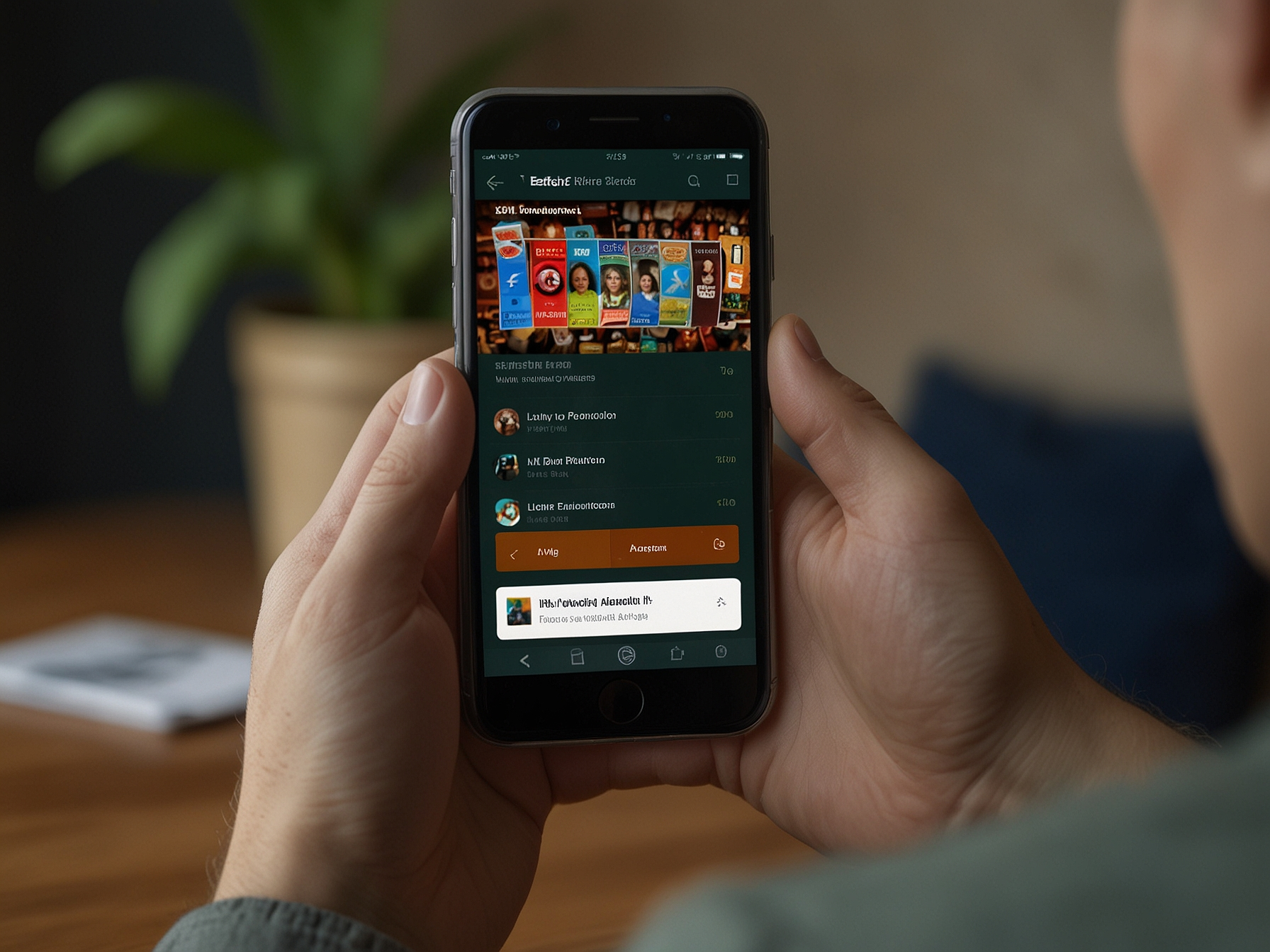 User using mobile browser to bet